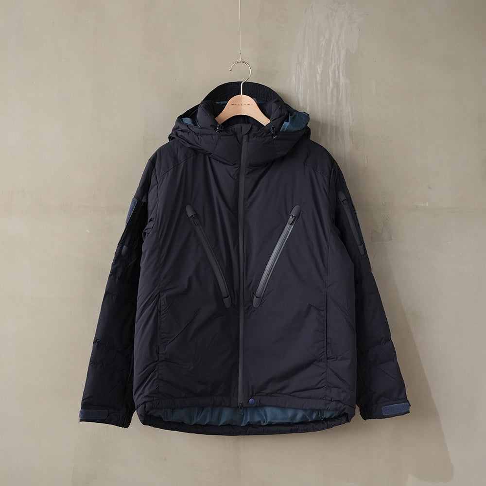 NANGA × MANUAL ALPHABET PCU DOWN JACKET