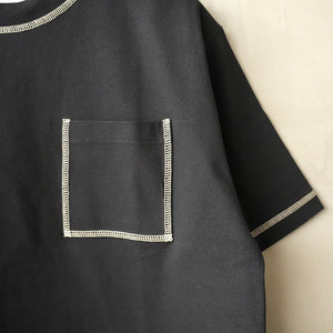 COLOR STITCH SS TEE