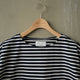 BOATNECK BORDER ROUND SS TEE