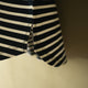 BOATNECK BORDER ROUND SS TEE