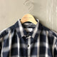 TWILL CHECK LOOSE FIT R/C SHT