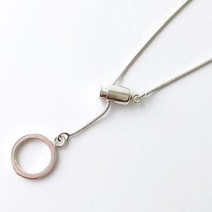 esperanto SNAKE CHAIN NECKLACE