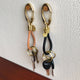 esperanto KARABINER&LEATHER KEY HOLDER