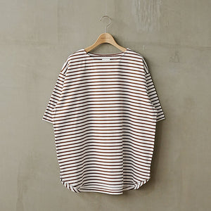 BOATNECK BORDER ROUND SS TEE