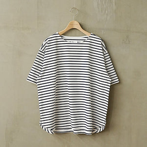 BOATNECK BORDER ROUND SS TEE