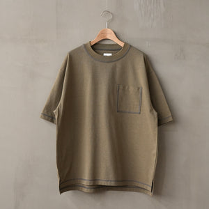 COLOR STITCH SS TEE