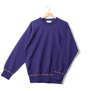 ALL TIME KNIT" LINE CREW NECK