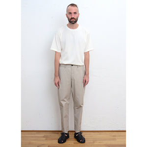 HIGH COUNT BURBERRY TAPERED PANTS　