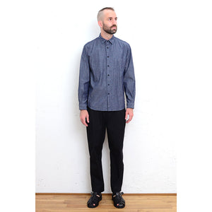 CHAMBRAY LOOSE FIT R/C SHT
