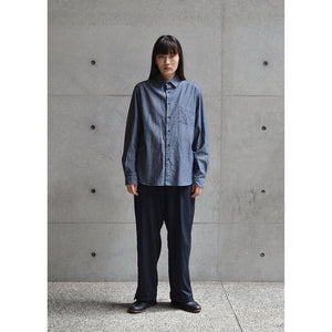 CHAMBRAY LOOSE FIT R/C SHT