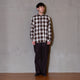 TWILL CHECK LOOSE FIT R/C SHT