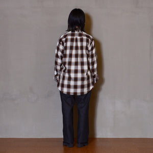 TWILL CHECK LOOSE FIT R/C SHT