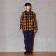 TWILL CHECK LOOSE FIT B/C SHT