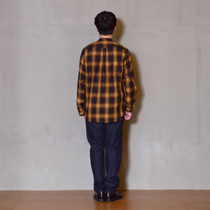 TWILL CHECK LOOSE FIT B/C SHT