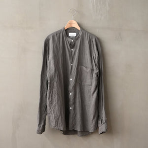 WRINKLE LINEN LOOSE FIT B/C SHT